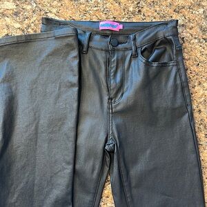 VIRAL Edikted Faux Leather Pants